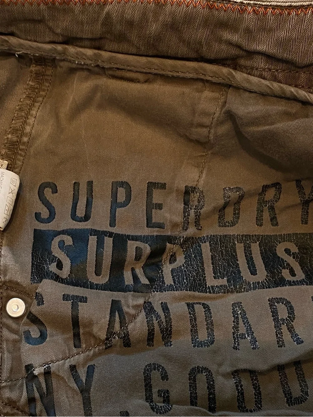 Superdry Mens Chino Cargo Pants